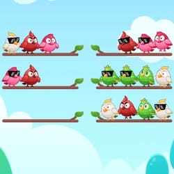 Bird Color Sort