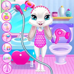 Daisy Bunny Caring Game